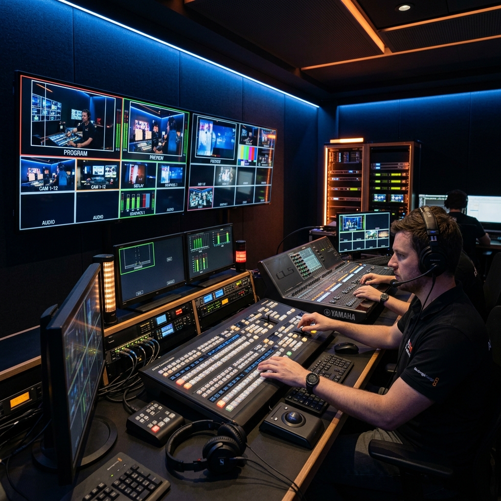 Obsługa transmisji online i streaming live wydarzeń w Krakowie - realizacja wideo i studio