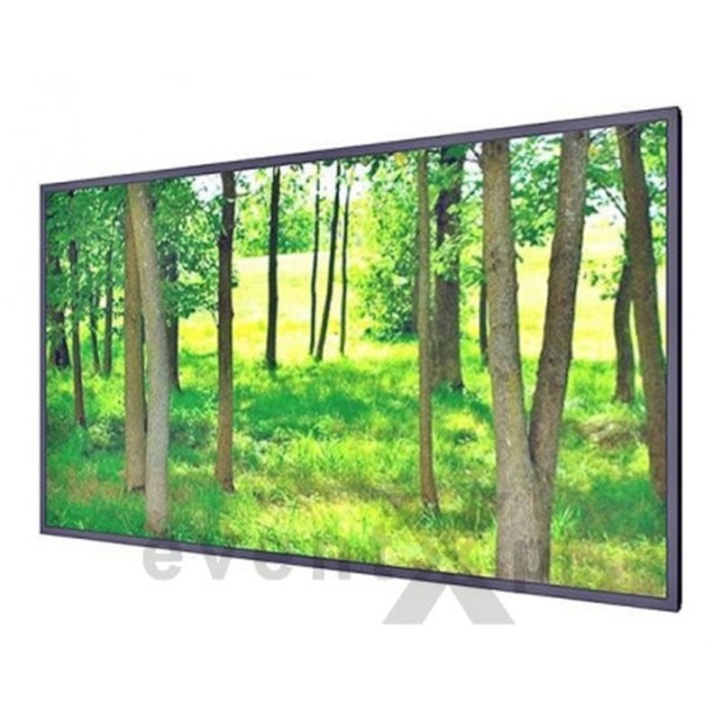 Monitor wielkoformatowy 84 cale Hyundai LED na wynajem w Krakowie - widok z przodu